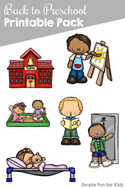 Back to Preschool Printable Pack - Simple Fun for Kids Shop