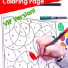 Practice number recognition, fine motor skills, and more with this cute Easter Egg Color by Number Coloring Page. Different versions with different fonts and answer key available. Great for kindergarteners and preschoolers for a fun way to learn.