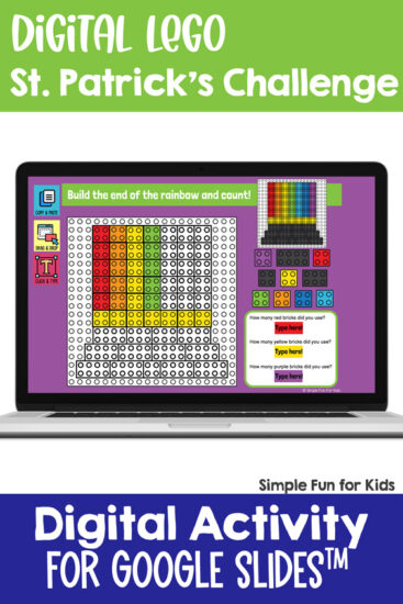 Ten fun and engaging EDITABLE St. Patrick's Day-themed digital LEGO challenges for distance learning with Google Slides and Google Classroom in elementary grades. Students can practice skills such as copying & pasting, dragging & dropping, typing in text boxes, and counting in a super-engaging way.