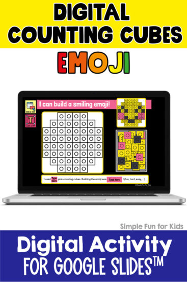 Ten fun and engaging EDITABLE emoji-themed digital counting cubes challenges for distance learning with kindergarteners and first graders. Fine motor, drag&drop, counting, and typing.